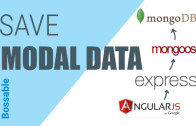 MEAN Stack – Save data with an AngularJS Modal – Day 22