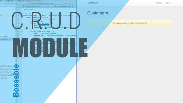 MEAN Stack – Customer CRUD Module with Yeoman – Day 9
