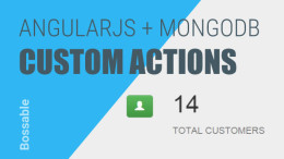 AngularJS Custom Actions for ExpressJS